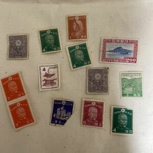未使用　戦前 戦中 古い 切手 五銭 拾銭 五厘 まとめ　大日本帝国郵便 日本政府