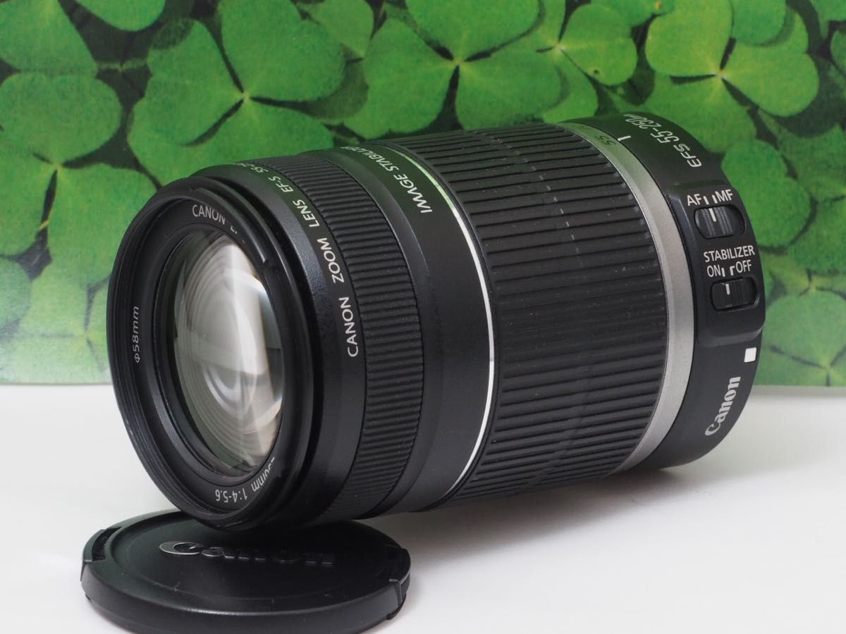 美品】キャノンEF-S55-250mm ISⅡ手ブレ補正 イベントで大活躍-