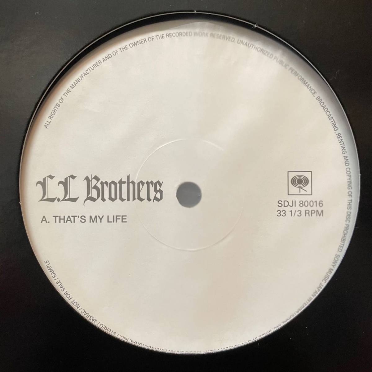 LLブラザーズ Bounce wit me/Marry Me 希少 LPレコード L.L BROTHERS -