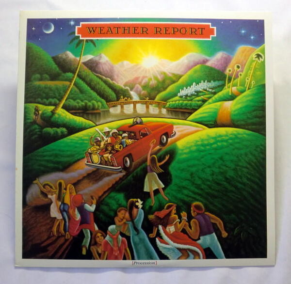 LP「ウェザー・リポート/プロセッション」WEATHER REPORT - PROCESSION 1983年 盤面良好 音飛びなし全曲再生確認済み