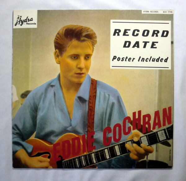 輸入盤LP「エディ・コクラン」EDDIE COCHRAN「やせっぽちのジム」ほか収録 音飛びなし全曲再生確認済み 注意:解説歌詞ポスターなし