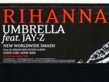 ■Rihanna feat. Jay-Z（リアーナ feat. ジェイ・Z）｜Umbrella ＜12' 2007年 Promo US盤＞_画像6