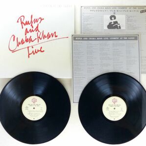 ■チャカ・カーン＆ルーファス｜Rufus and Chaka Khan Live/Stompin' At The Savoy ＜LP2枚組 1983年 日本盤＞Ernie Watts, Joe Sampleの画像4