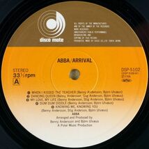 ■アバ(ABBA)｜アライバル(Arrival)＜LP 1977年 帯付き・日本盤＞4thアルバム 「Dancing Queen」「That's Me」「Money, Money, Money」収録_画像4