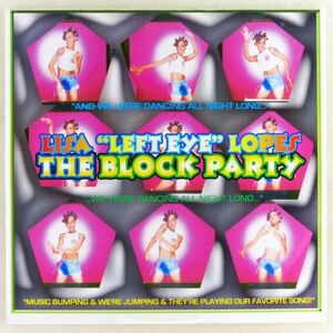 ■LISA LEFT EYE LOPES（レフト・アイ）｜The Block Party(Radio Mix)／(Dallas Austin Remix) ＜12' 2001年 EU盤＞