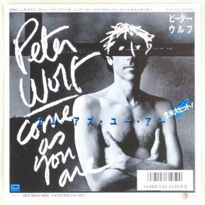 ■ピーター・ウルフ(Peter Wolf)｜Come As You Are／Thick As Thieves ＜EP 1987年 見本盤・日本盤＞J・ガイルズ・バンドのボーカル