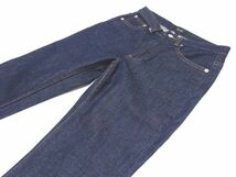 美品 A.P.C. JEAN DROIT 24 size / アーペーセー ドロワット スリム テーパード デニム パンツ レディース_画像5