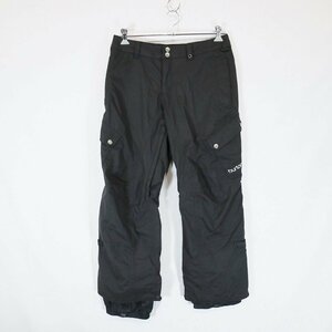 BURTON バートン ナイロンパンツ シェルパンツ アウトドア キャンプ スノーボ―ド スキー ブラック ( メンズ M ) 中古 古着 N1641