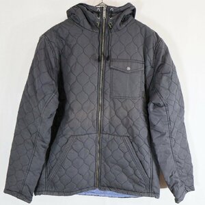 BURTON バートン DRYRIDE リバーシブル スキージャケット キルティング スキーウェア ブラック×ブルー ( メンズ L ) 中古 古着 N2065