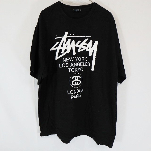 Yahoo!オークション  stussy tシャツ xlメンズファッション