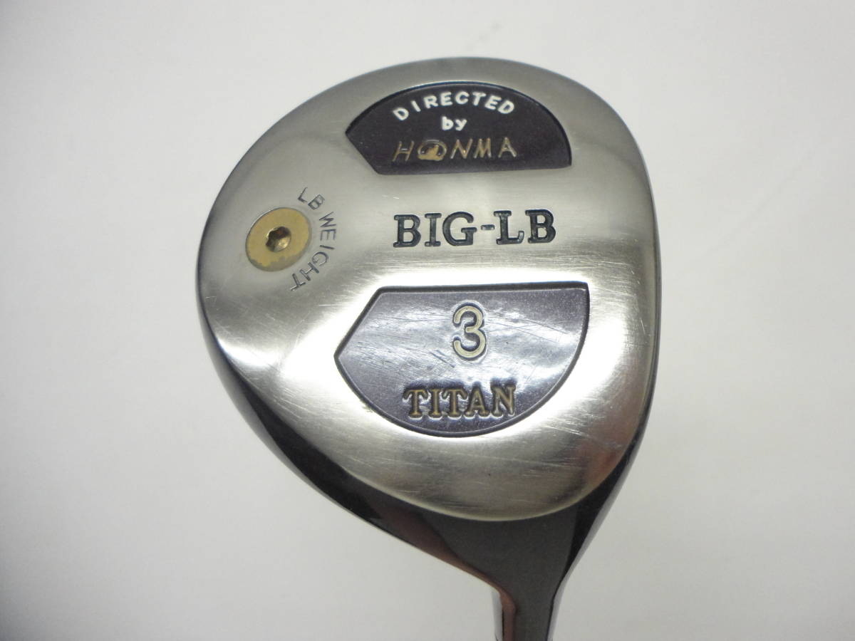 完売 【未使用】ホンマ スーパー ビッグ LB 4W フェアウェイウッド 4星
