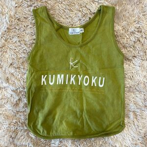 タンクトップ　組曲　KUMIKYOKU キッズ　服　夏　80