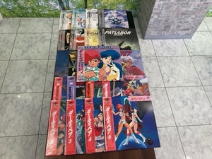 [16097] anime laser disk . summarize 21 sheets Mobile Police Patlabor high speed jesi- Dirty Pair other home storage goods 