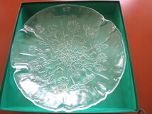 コスタボダ KOSTA BODA ◆ ウラ ULLA 30cm ガラスプレート 大皿　◆ 箱入 未使用 ◆ 廃盤　希少_画像1