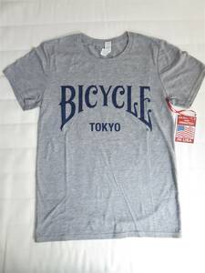 未使用 BICYCLE TOKYO バイスクル 東京 半袖 Tシャツ anvil アンビル グレー ネイビー 送料無料