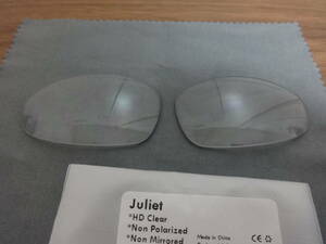 処分価格！！！★オークリー ジュリエット用 カスタムレンズ HD Clear 新品 OAKLEY JULIET 