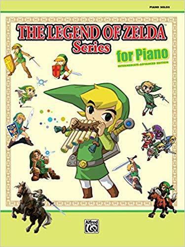 匿名送料無料　ピアノソロ ゼルダの伝説　輸入楽譜　33曲ー