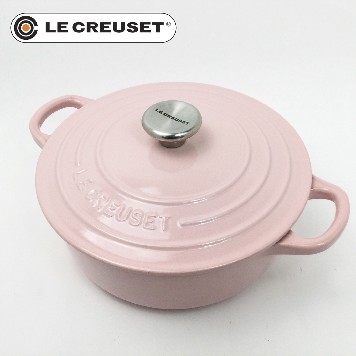 Yahoo!オークション -「le creuset ルクルーゼ ピンク」(鍋) (調理器具