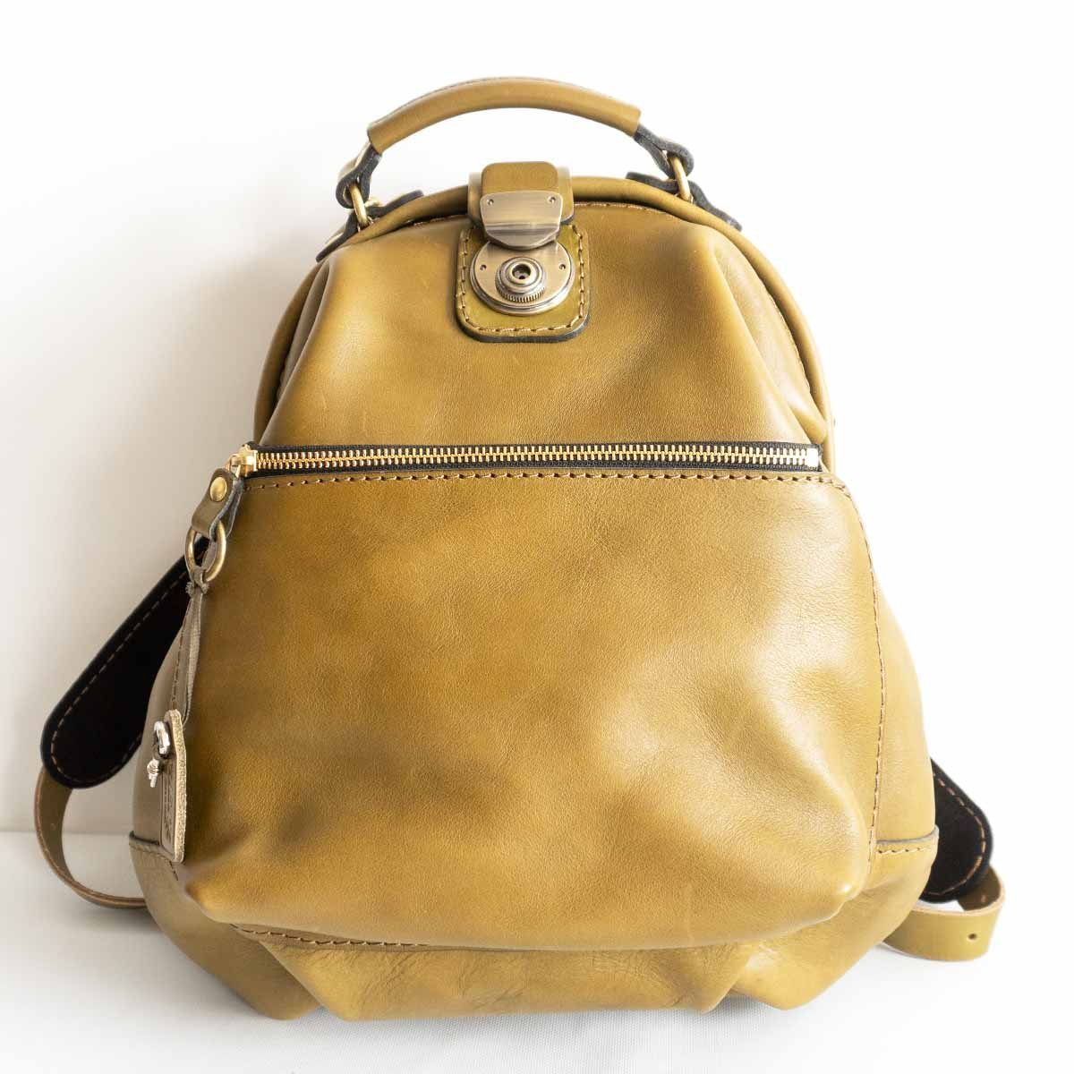 ヤフオク! - 未使用 Herz ヘルツ オイルレザー リュック バックパ...