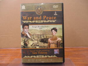 RS-4936【5枚組DVD】輸入盤 / WAR AND PEACE トルストイ TOLSTOY 戦争と平和 RUSSIAN CINEMA COUNCIL