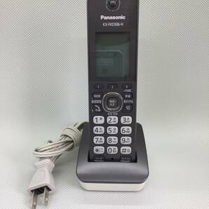 OK7499◆電話子機 Panasonic パナソニック KX-FKD506 充電台 PNLC1058 コードレス 子機 電話機 バイカラーの画像1