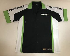 RSタイチ製 2001年 カワサキ レーシング Kawasaki Racing Team シャツ Lサイズ　　スーパーバイク 鈴鹿8耐 