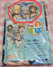 この素晴らしい世界に祝福を! バスタオル このすば　横バージョン　単品　アクア　めぐみん　ダクネス_画像1