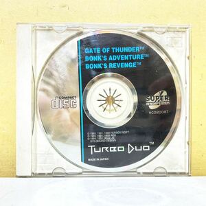 #F23M 非売品PCengine 北米版 ゲート・オブ・サンダー PC 原人2 ボンバーマン 収録ソフト TURBO DUO Super 3in1 (4in1) Super CD-ROM 2
