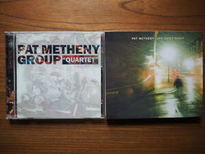 ◆◇送料無料/中古 パット・メセニー CD 2枚セット Pat Metheny Quartet One Quiet Night PC読込確認済◇◆