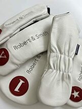 Robert&Smith ゴルフ用品 本革 ヘッドカバー 5点セット ロゴ刺繍 フルグレインレザー_画像5