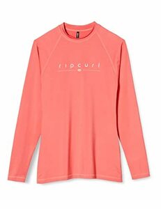 [リップ カール] レディース 長袖 ラッシュガード (UPF50+・UVカット) [ WLY3FW / GOLDEN RAYS LS UV ] 海 CORAL