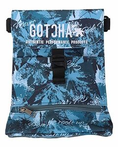 ガッチャ ゴルフ GOTCHA GOLF 撥水 二重ポケット ラウンドポーチ 231GG8501 ターコイズ F