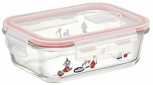 ske-ta-(Skater) heat-resisting glass made preservation container Moomin kitchen 650ml M cover . attaching 4 point lock GBST7-A