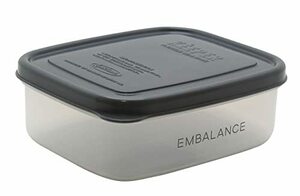 ウィルマックス EMBALANCE(エンバランス)保存容器 レクタングルコンテナ(角型)XS(370ｍｌ)