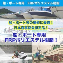 ホートク 小分けでどうぞ！FRP船舶の成型・補修に_画像2