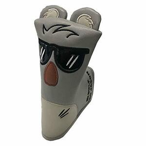 Sunbro Golf パターカバー ゴルフ ヘッドカバー Headcovers キャラクター コアラ ピンタイプ 磁石開閉