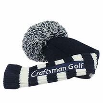 Craftsman(クラフトマン) ゴルフドライバーカバー 単品#1 ニット ポンポン クラブヘッドカバー_画像5