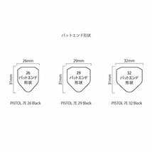 2THUMB PSTOL 7E 29 BK ツーサム ヒ゜ストル 7E 29 フ゛ラック/TTP7-29BK_画像3