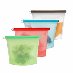 HIDERME silicon back slide bar .. type 4 color set food preservation container silicon made sack cooking bag range correspondence pack freezing possibility 