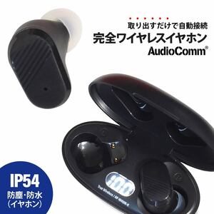  earphone mike earphone complete wireless earphone black AudioCommlHP-W410N-K 03-2766 ohm electro- machine 