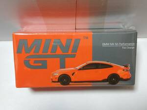 1/64 MINI GT BMW M4 Mパフォーマンス G82 ファイヤーオレンジ 右ハンドル MGT00526