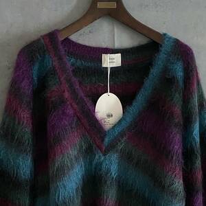 FUMIE=TANAKA フミエタナカ vneck mohair モヘア ニット 