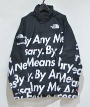 SUPREME シュプリーム × The North Face ザノースフェイス BY ANY MEANS MOUNTAIN PULLOVER プルオーバージャケット 15AW M Y-319232_画像1