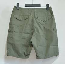 新品 nonnative ノンネイティブ TROOPER 6P SHORTS C/P RIPSTOP STRETCH ショートパンツ オリーブ 0 Y-319639_画像2