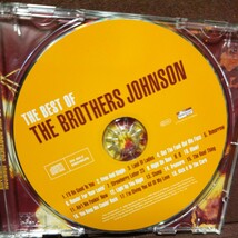 ■T1■ ブラザースジョンソン のアルバム 「THE BEST OF BROTHERS JHONSON 」海外盤です。_画像4