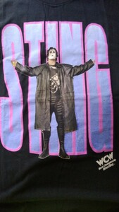 Tシャツ、WCW、スティング、プロレス、WWF、WWE、NWO、新日本プロレス、全日本プロレス　1997年