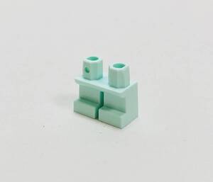 【新品未使用】レゴ　LEGO　ミニフィグ　レッグ　ショートレッグ　ライトアクア