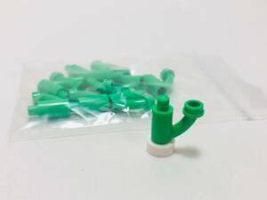 【新品未使用】レゴ　LEGO　草の茎　つる　ツル　ブライトグリーン　10個