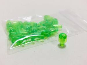 【新品未使用】レゴ　LEGO　ライトカバー　トランスブライトグリーン　24個