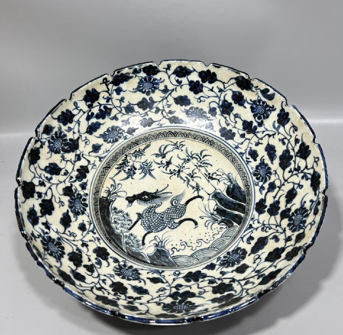 ◇明神◇極上珍品・中国・明時代・在銘・端石彫・三足硯・時代物